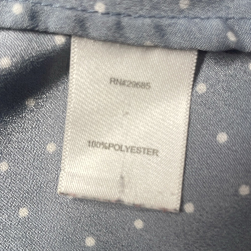 Pendleton Button-Down Shirt Blouse Polkadots Long… - image 7